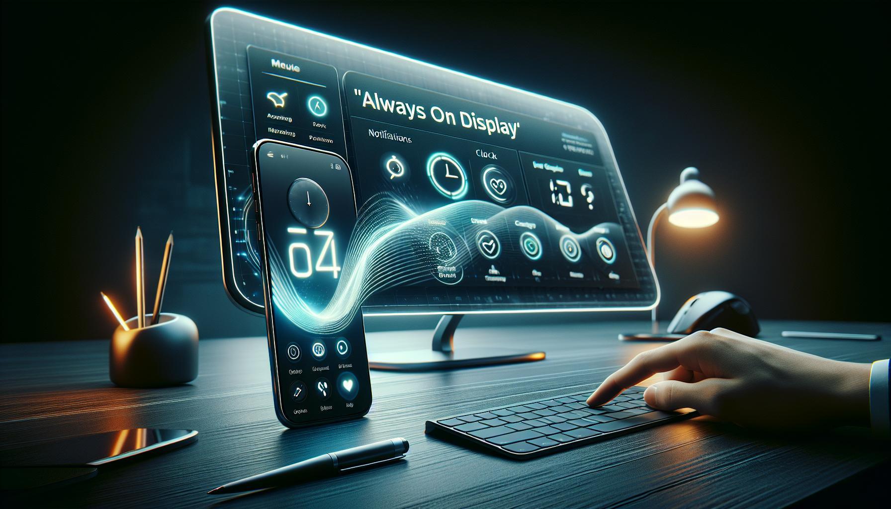 Funkce „Vždy na displeji“: Co to je a jak ji nastavit správně?