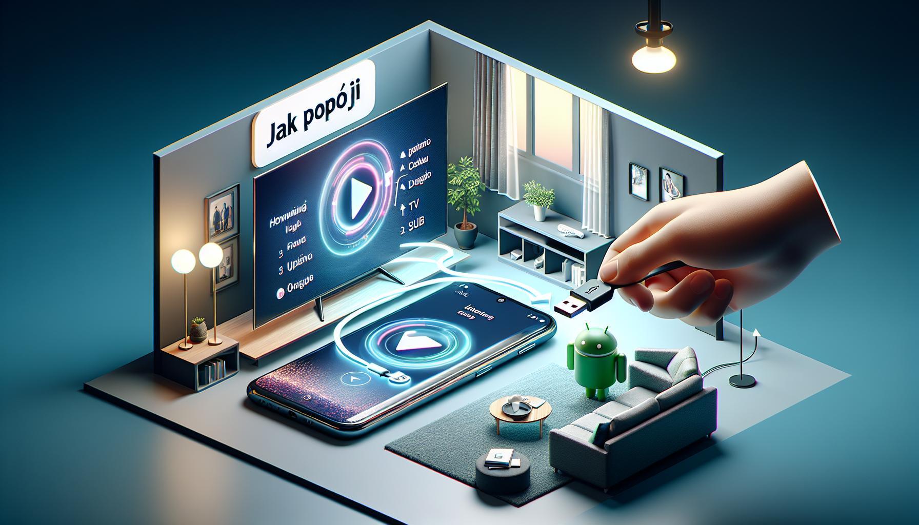 Jak připojit Android telefon k TV přes USB snadno doma!