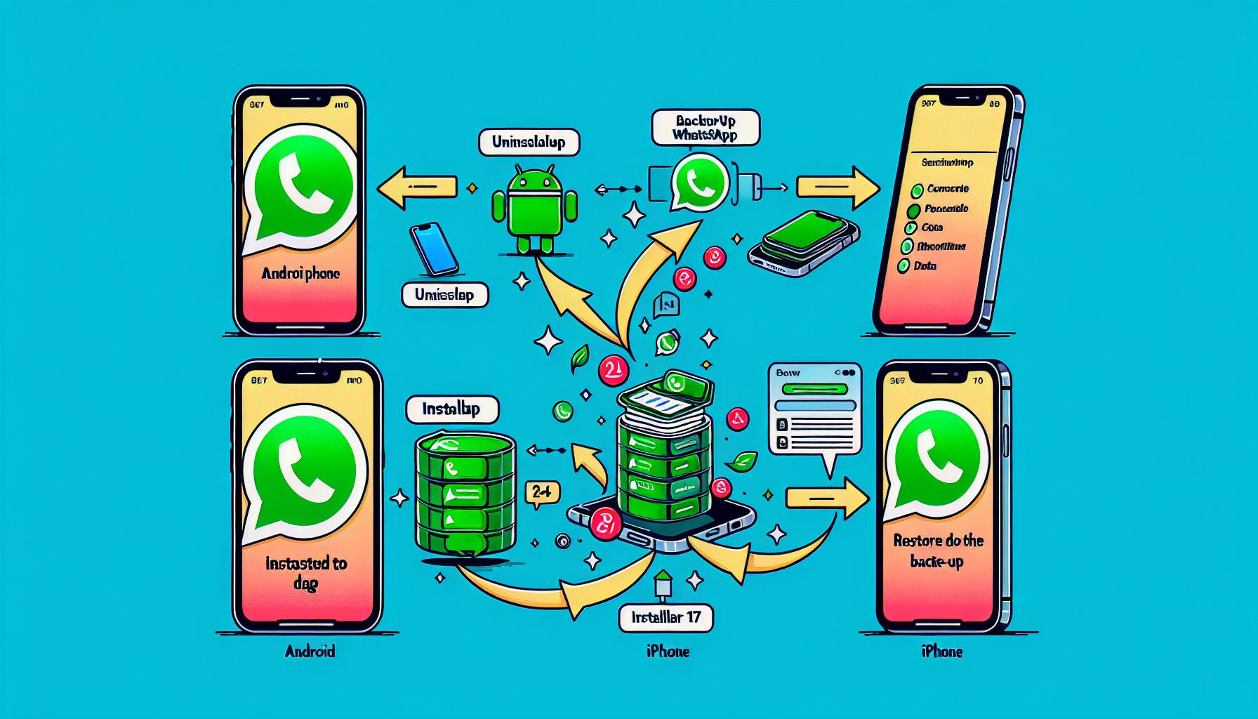 Jaké jsou důvody pro přenos WhatsApp?